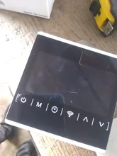 Controlador de temperatura con pantalla táctil, termorregulador, luz trasera negra, termostato de pared eléctrico, WiFi, 110V, 120V, 230V