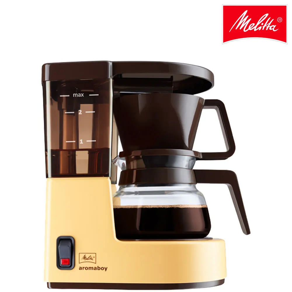 Cafetera Goteo Melitta Aromaboy 1015-02, Cafetera Eléctrica, Pequeña 2  Tazas, Jarra Cafetera Vidrio, filtro Cafe, Vintage, Beige - AliExpress Home  Appliances
