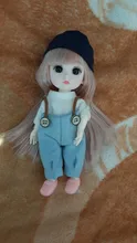 16cm BJD Toy Shoes Doll-Accessories Makeup Girls Gift Joints Movable with for 13 Casual-Wear