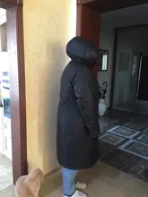 Thick Jacket Clothing Parka Coat Women Female Winter Astrid Hooded Long Large-Sizes Fashion