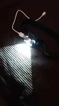 Headlamp Mini Flashlight Torch-Head Usb Rechargeable Portable Have-Battery-Red/white