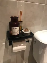 Soporte de papel higiénico de acero inoxidable para baño, montaje en pared, soporte de papel de váter para teléfono, estante, accesorios para rollo de toalla