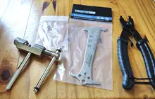 Herramienta para reparación de cadena de bicicleta MTB, dispositivo manual divisor de pin, accesorio para ciclismo