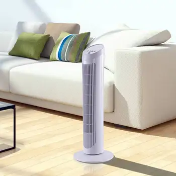 

Tower Fan with Swing 70 ° Column type Stand with 3 Speeds Power 45W and Asa tran