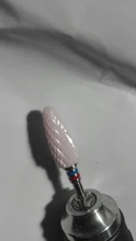 Fresa de cerámica para manicura, brocas de carburo de diamante, herramientas de pedicura