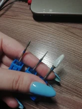 Máquina eléctrica para manicura, juego de brocas de 3/32 pulgadas para pulir diamantes, herramientas de manicura