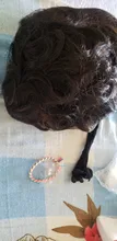 Blice-Peluca de pelo sintético para mujer, postizo de onda corta Natural, Color mezclado, resistente al calor, Kanekalon Peluca de P1B/30 pelucas para uso diario, envío gratis