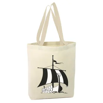 

Angemiel Bag Warship Shopping Beach Tote Bag