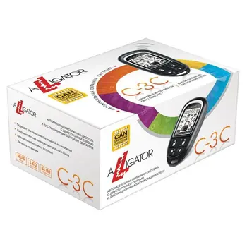 

Car Alarm Alligator C3 WITH