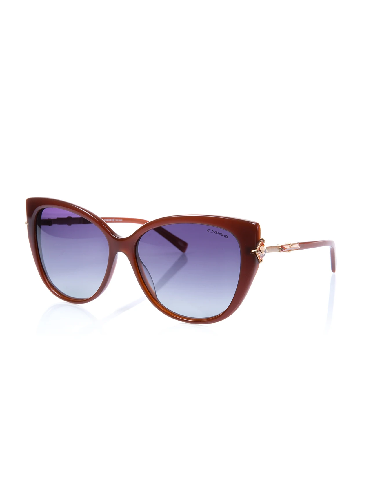 

Women's sunglasses os 2294 03 bone Brown organic oval aval 59-15-140 osse