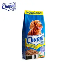 Сухой корм для собак Chappi "Сытный мясной обед", Курочка аппетитная с