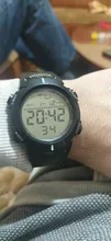Reloj Digital deportivo para Hombre, cronógrafo electrónico multifuncional de Goma, con pantalla LED, estilo militar, informal