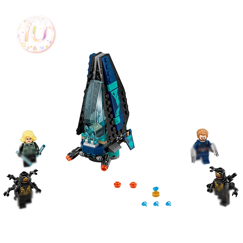 

BELA 10834 Super Heroes Outrider Dropship Attack Building Blocks Birthday Gifts Toys For Children 147Pcs Compatible 76101