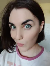 2 unids/par-lentillas de colores para ojos, lentillas de contacto para ojos de colores azul, marrón, coloridas, de belleza para ojo