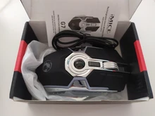Ratón inalámbrico RGB para videojuegos, silencioso, recargable, USB, 7 teclas, retroiluminado con LED, para PC, juego de portátil