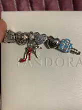 Jewelry Flamingo Pendants Beads-Fit Ladybug Bee-Charms 925-Sterling-Silver WOSTU Original Bracelet