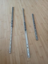 Drawer Runners Furniture Slide Slides Ball-Bearing Keyboard Cabinet Steel 2pcs