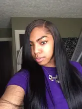 Winshair-extensiones de cabello humano liso, 30 pulgadas, en Stock, 100%, Remy, extensiones de cabello peruano