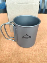 Tourist Tableware Cookware Utensils Kitchen-Equipment Travel-Cooking-Set Titanium-Cup