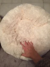 Camas redondas para gatos, casa de felpa suave y larga, La mejor cama de perro para canasta para perros, productos para mascotas, cojín, cama para gato, esterilla para animales, sofá para dormir