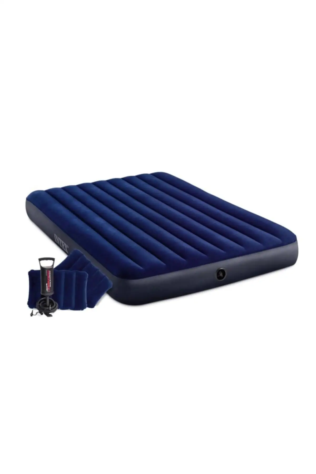 

Intex Double Inflatable Bed + 2 Pillows + Pump / Camping Set