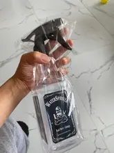 4 colores 500ml espray de peluquería de Retro whisky de la regadera rociador de agua profesional de peluquería herramienta de pelo
