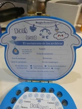 Caja organizadora de dientes para bebé, estuche para guardar dientes de leche en español, inglés, portugués y ruso, Umbilical, Lanugo, recuerdo