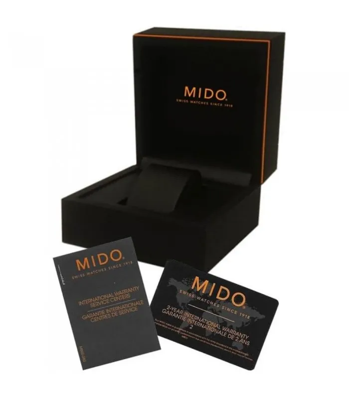 Mido мультифортные часы Patrimony caliber 80 automatic 40 мм M040.407.36.060.00