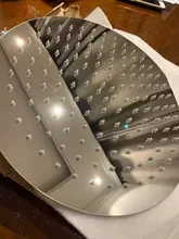 EVERSO-Cabezal de ducha de lluvia de acero inoxidable, ultrafino, acabado cromado, redondo y cuadrado, 12/10/8/6/4 pulgadas