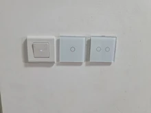 Switch EU Livolo Crystal Touch-Sensor Wall Luxury C701-1/2/5 Power-1gang Standard 220-250