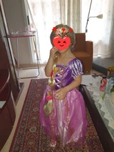 Chicas Rapunzel vestido de la princesa del traje para niña niños Cosplay Sofia Vestidos vestido de niños ropa de fiesta de cumpleaños 2-8 años