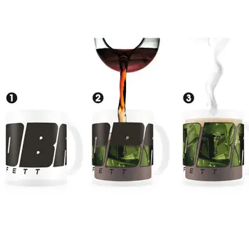 

Star Wars Boba Fett Termal Heat Changing Mug By SD Toys