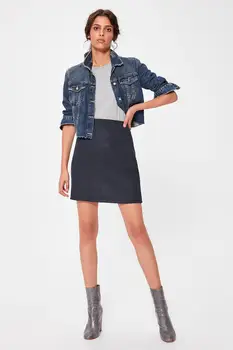 

Trendyol Navy Blue Mini Skirt TWOAW20ET0297