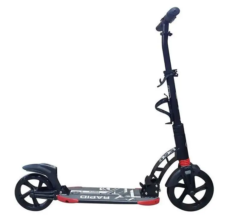 Самокат BIBITU RAPID K5 черный | Спорт и развлечения