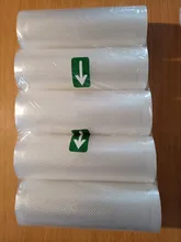Bolsas de almacenamiento para sellador al vacío de alimentos, lote de 5 rollos y 2 rollos, para cocina, 12, 15, 20, 25, 28cm x 500cm