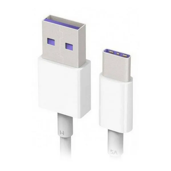 USB-C кабель huawei(1 м), белый цвет