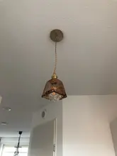 Glass-Pendant-Lights Bedroom Brass Kitchen Living-Room Nordic Restaurant-Bar Modern