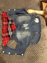 Dog-Vest Jacket Apparel Jeans Puppy Small Dogs Yorkshire Terrier Denim For Chihuahua