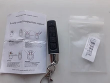 Control remoto de 433Mhz, abridor de puerta de garaje, duplicador de mando a distancia, clonación de código, llave de coche