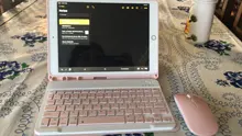 For iPad 9.7 2017 2018 2019 10.2 5th 6th 7th Generation Bluetooth Keyboard Case for iPad