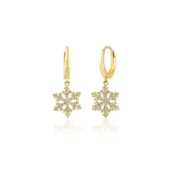 

Snow Flake Earrings 03-240-KP0137