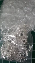 Ganchos para pendientes de plata de ley 100, accesorios para fabricación de joyas, partes al por mayor, Pj004, 925 Uds.