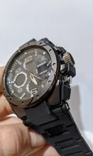 SANAD-reloj deportivo de lujo para hombre, cronógrafo de cuarzo, resistente al agua hasta 5atm, Shock, masculino, 6008