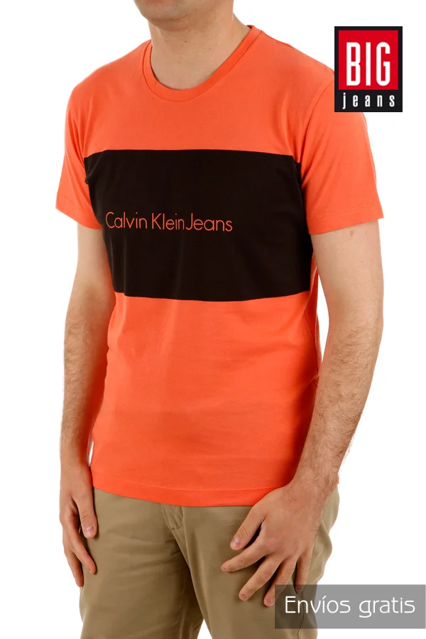 Calvin Klein Jersey Manga Corta Casual J3Ej301830 Tangan