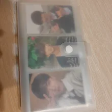 1pc 120 ranuras portadores de identificación PP mate tarjeta libro tarjetas de gran capacidad Clip billete colección de las existencias