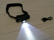 LED Headlamp Head-Torch Boruit D10 Rechargeable Waterproof 18650 Powerful-3000lm Camping