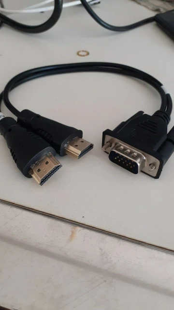 Отзыв о товаре Кабельлиния VGA в HDMI для программатора RT809F RT809H EMMC, решает проблему печати и чистки в порте HDMI от пользователя G***s