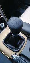 Car-Gear-Head-Shift-Knob-Cover Ball-Collars Ford-Focus-2-3-4-Mk2 MK3 MK4 MT