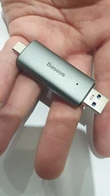 Card-Reader Otg-Adapter Microsd Tf-Card Memory iPad Type-C Baseus Smart USB To for 2-In-1