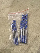 Juego de brocas de vidrio multiusos, accesorio de bricolaje multifuncional de 3 4 5 6 8 10 y 12mm punta triángulo, perfora baldosas de cerámica, ladrillos, hormigón, acero inoxidable, metal o madera 02075